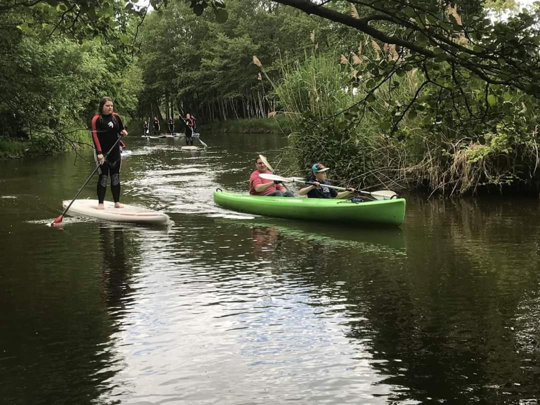 Duemmerliebe Mit Garten, 10 Min. Fusslaeufig Zum See Hüde Eksteriør bilde